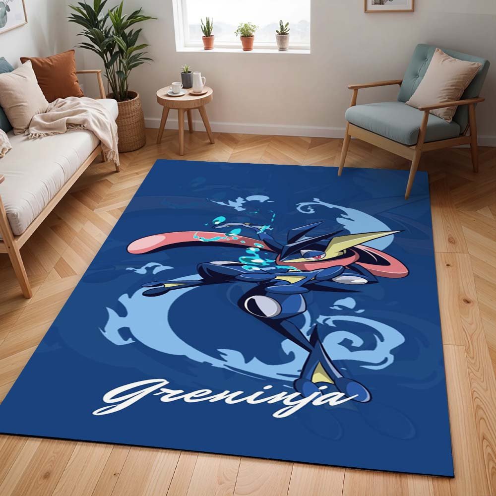 Quajutsu Pokémon  - Greninja Pokemon 3 Teppich - TOK