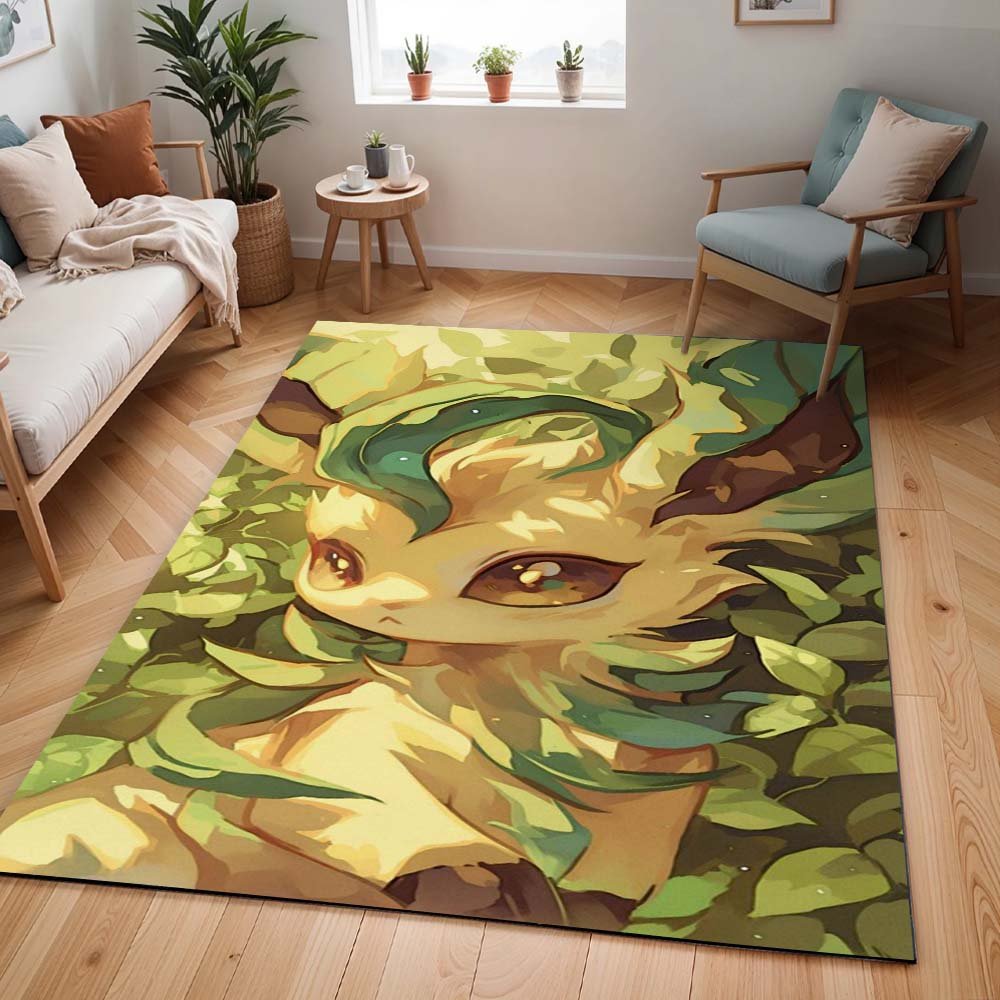 Folipurba Pokémon  - Leafeon Pokemon 5 Teppich - TOK