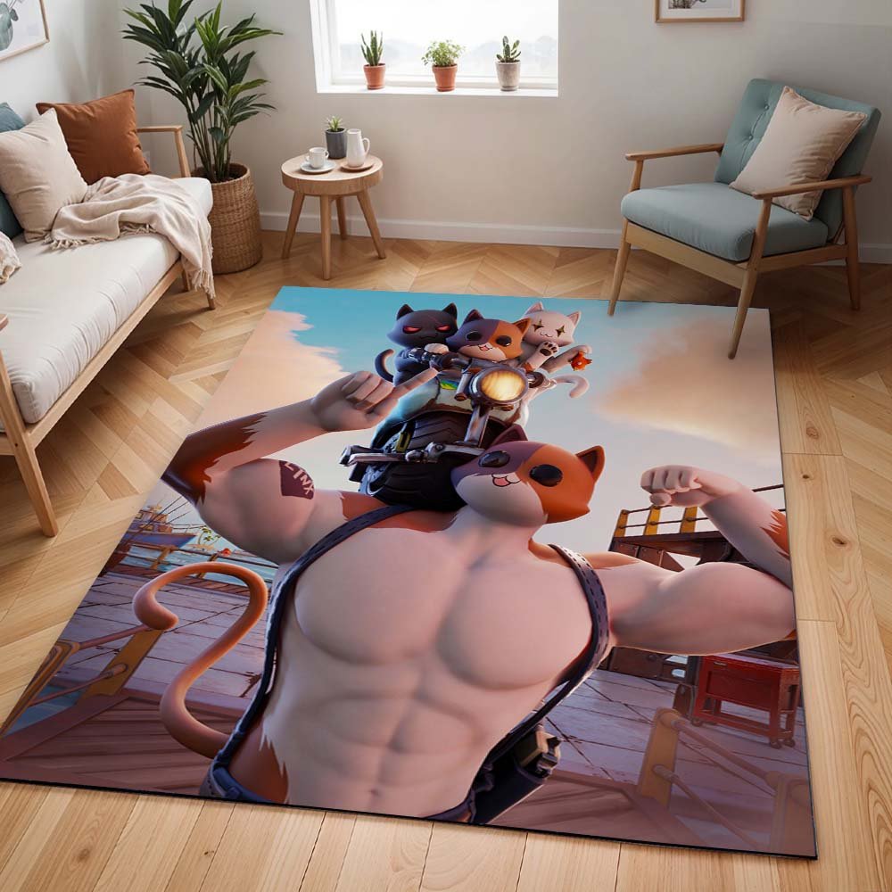 Meowscles Kit Skin Fortnite fröhlich Teppich - TOK