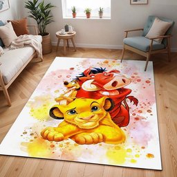 Hakuna Matata – Der König der Löwen – Charaktere 5 Teppich - TOK