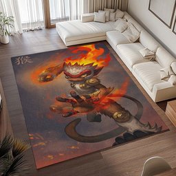 Panferno Pokémon  - Infernape Pokemon 3 Teppich - TOK 2