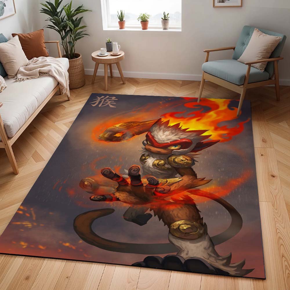 Panferno Pokémon  - Infernape Pokemon 3 Teppich - TOK