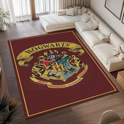 Harry Potter Schule von Hogwarts Logo Spezial Stil Teppich - TOK 2