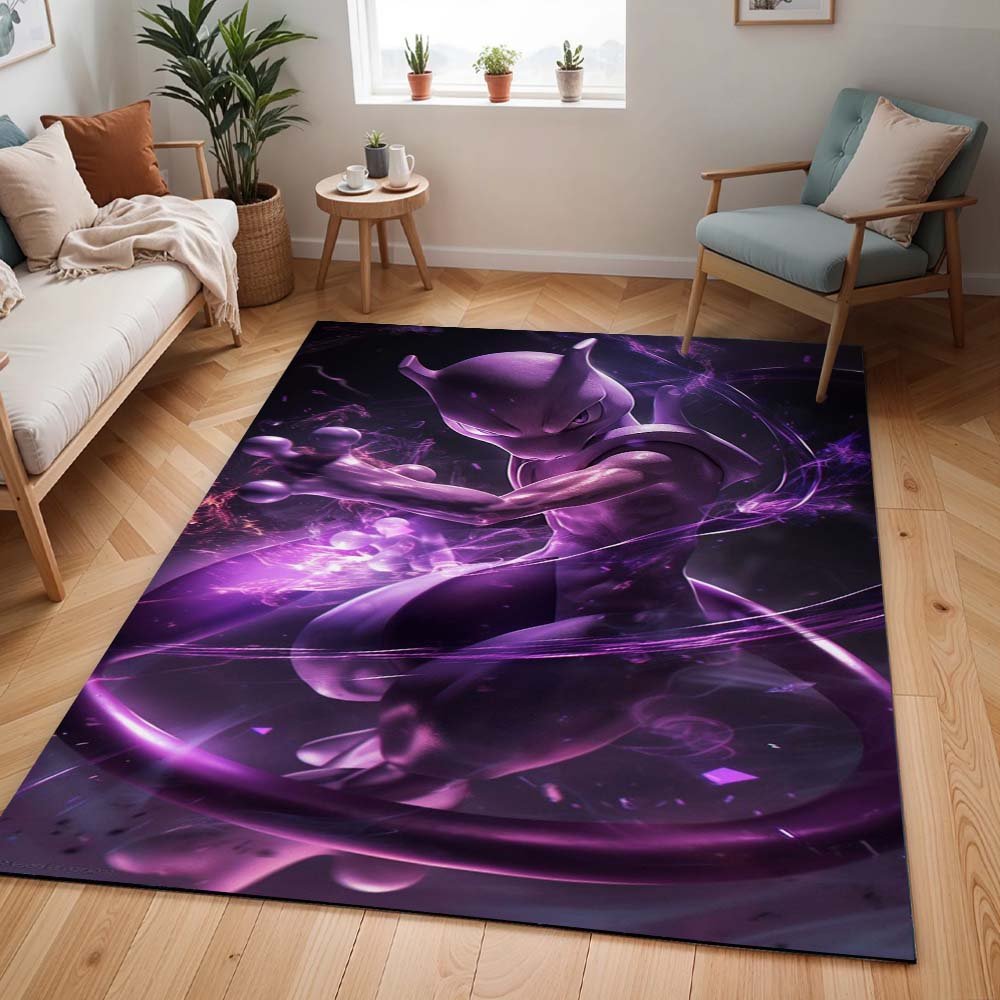 Mewtu Pokémon  - Mewtwo Pokemon 10 Teppich - TOK