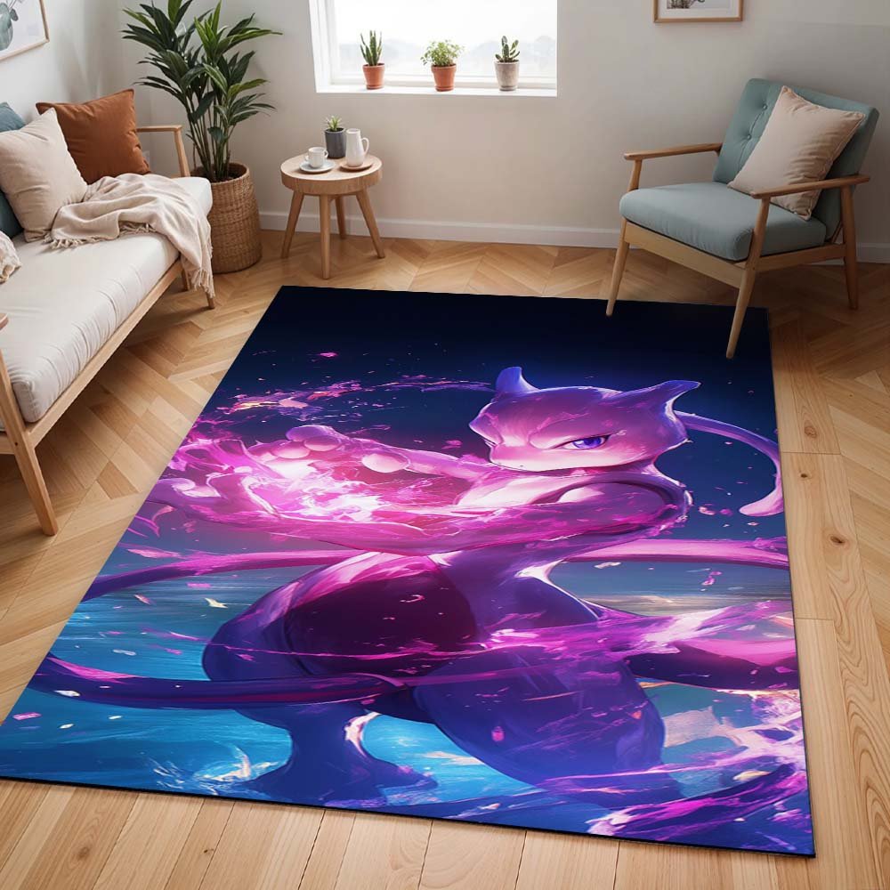 Mewtu Pokémon  - Mewtwo Pokemon 16 Teppich - TOK