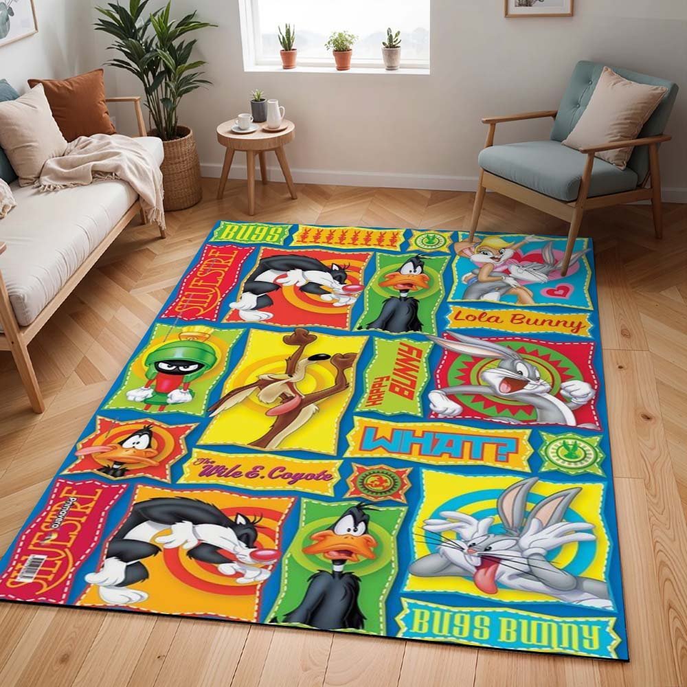 Looney Tunes – Alle Charaktere 07 Teppich - TOK