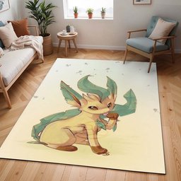 Folipurba Pokémon  - Leafeon Pokemon 7 Teppich - TOK