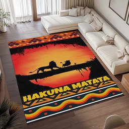 Hakuna Matata – Der König der Löwen – Charaktere 2 Teppich - TOK 2