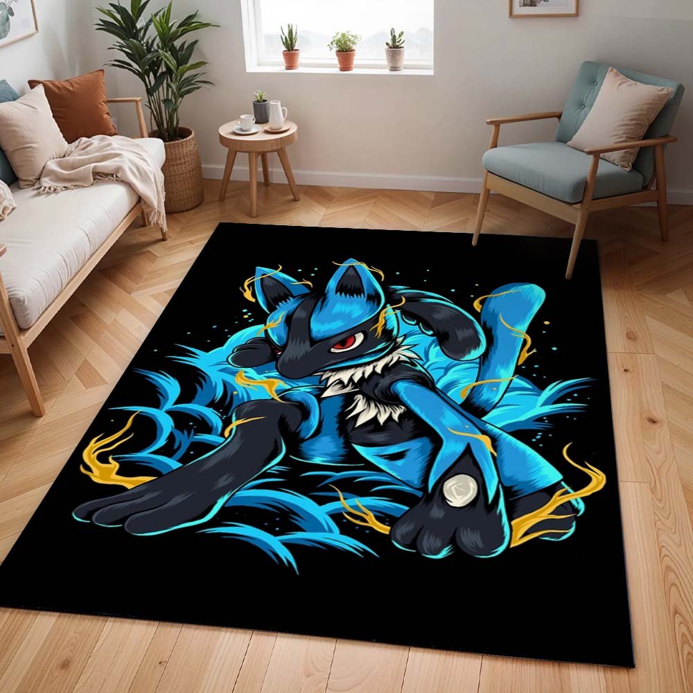 Lucario Pokémon  - Lucario Pokemon 4 Teppich - TOK