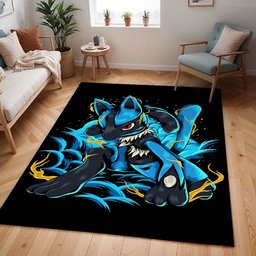 Lucario Pokémon  - Lucario Pokemon 4 Teppich - TOK
