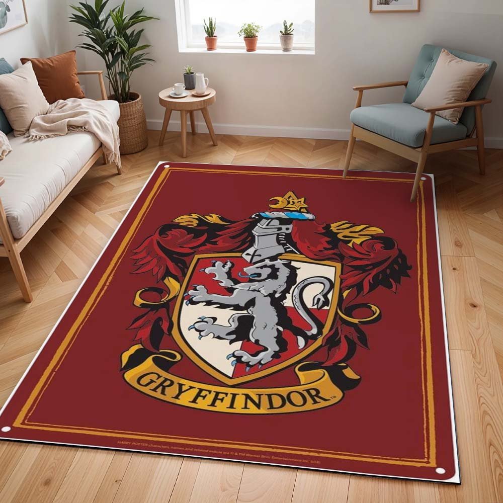 Haus Gryffindor Harry Potter Logo Teppich - TOK