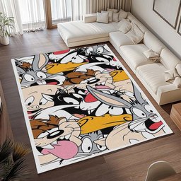 Looney Tunes – Alle Charaktere 01 Teppich - TOK 2