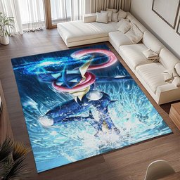Quajutsu Pokémon  - Greninja Pokemon 6 Teppich - TOK 2