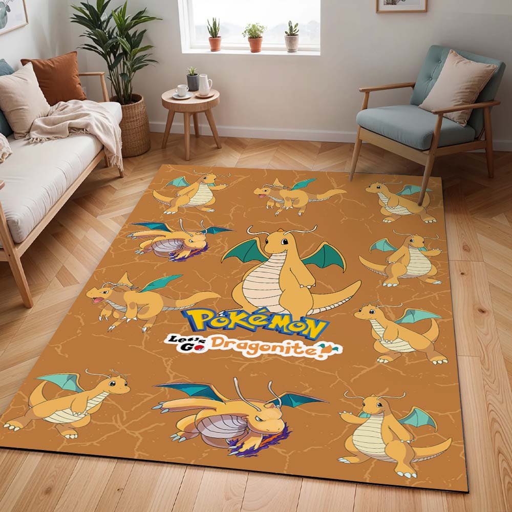 Dragoran Pokémon - Dragonite Pokemon Teppich - TOK