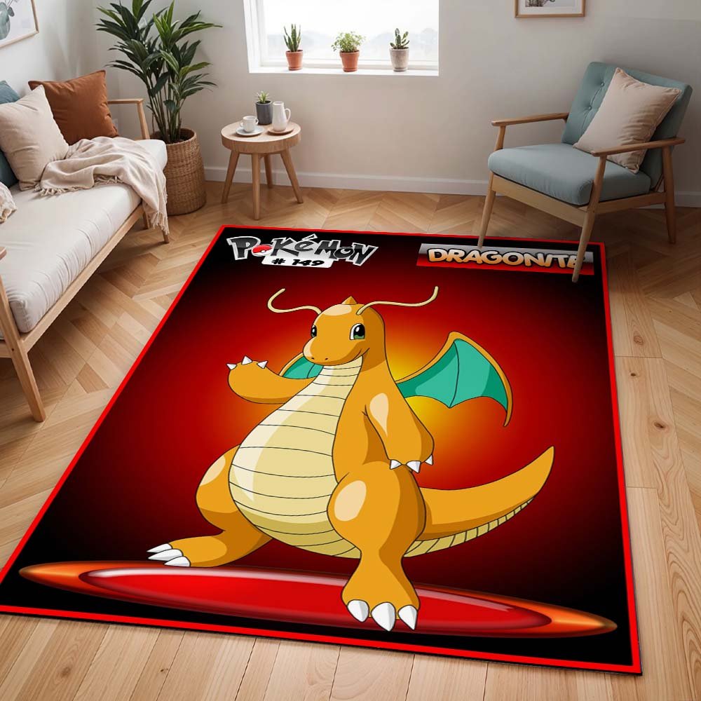 Dragoran Pokémon  - Dragonite Pokemon 8 Teppich - TOK