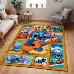Disney Lilo & Stitch Gitarre Teppich - TOK