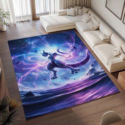 Mewtu Pokémon  - Mewtwo Pokemon 20 Teppich - TOK 2