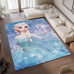 Elsa Disney Prinzessin Die Eiskönigin - Frozen 1001 Teppich - TOK 2