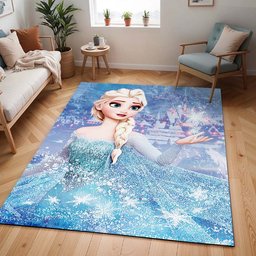Elsa Disney Prinzessin Die Eiskönigin - Frozen 1001 Teppich - TOK