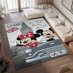 Disney – Micky Maus und Minnie Maus in London Teppich - TOK 2