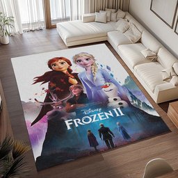 Disney Frozen Alle Charaktere 1003 Teppich - TOK 2