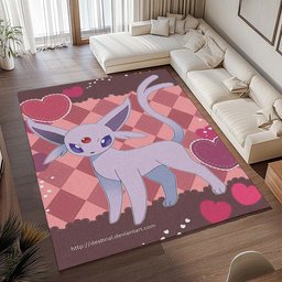 Psiana Pokémon  - Espeon Pokemon 2 Teppich - TOK 2