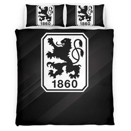 TSV 1860 München black background 02 Bettwäsche - M60 Kinderbettwäsche 2