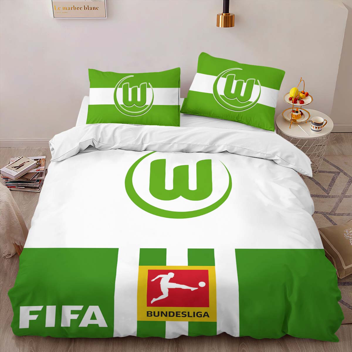 VfL Wolfsburg 1001 Bettwäsche - WOB Kinderbettwäsche