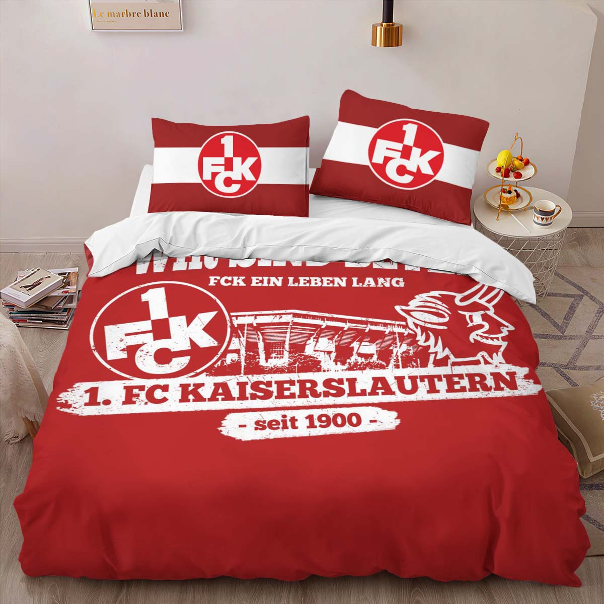 Wir sind betze FCK ein leben lang FC Kaiserslautern Bettwäsche - FCK Kinderbettwäsche