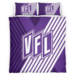 VfL Osnabrück purple white lines background Bettwäsche - OSN Kinderbettwäsche 2