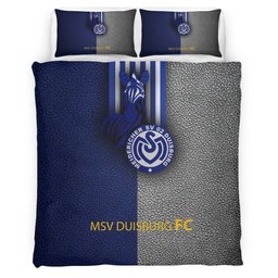 MSV Duisburg blue leather Bettwäsche - MSV Kinderbettwäsche 2