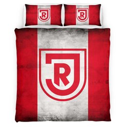 SSV Jahn Regensburg red white Bettwäsche - REG Kinderbettwäsche 2
