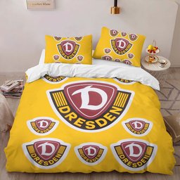 SG Dynamo Dresden yellow background style Bettwäsche - SGD Kinderbettwäsche