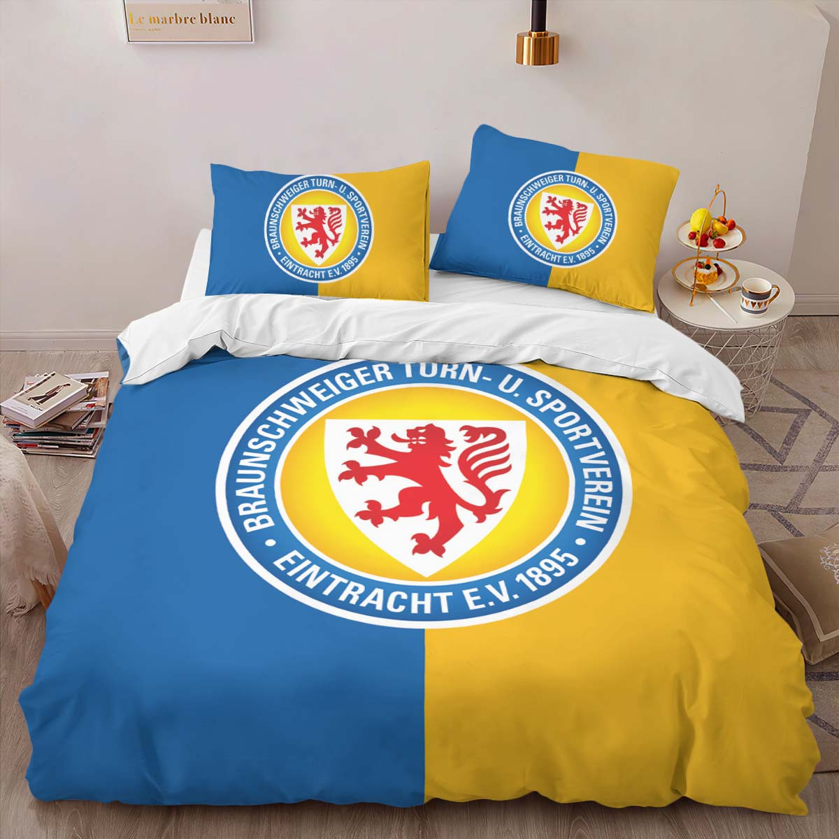 Eintracht Braunschweig Blue Yellow 10 Bettwäsche - EBS Kinderbettwäsche