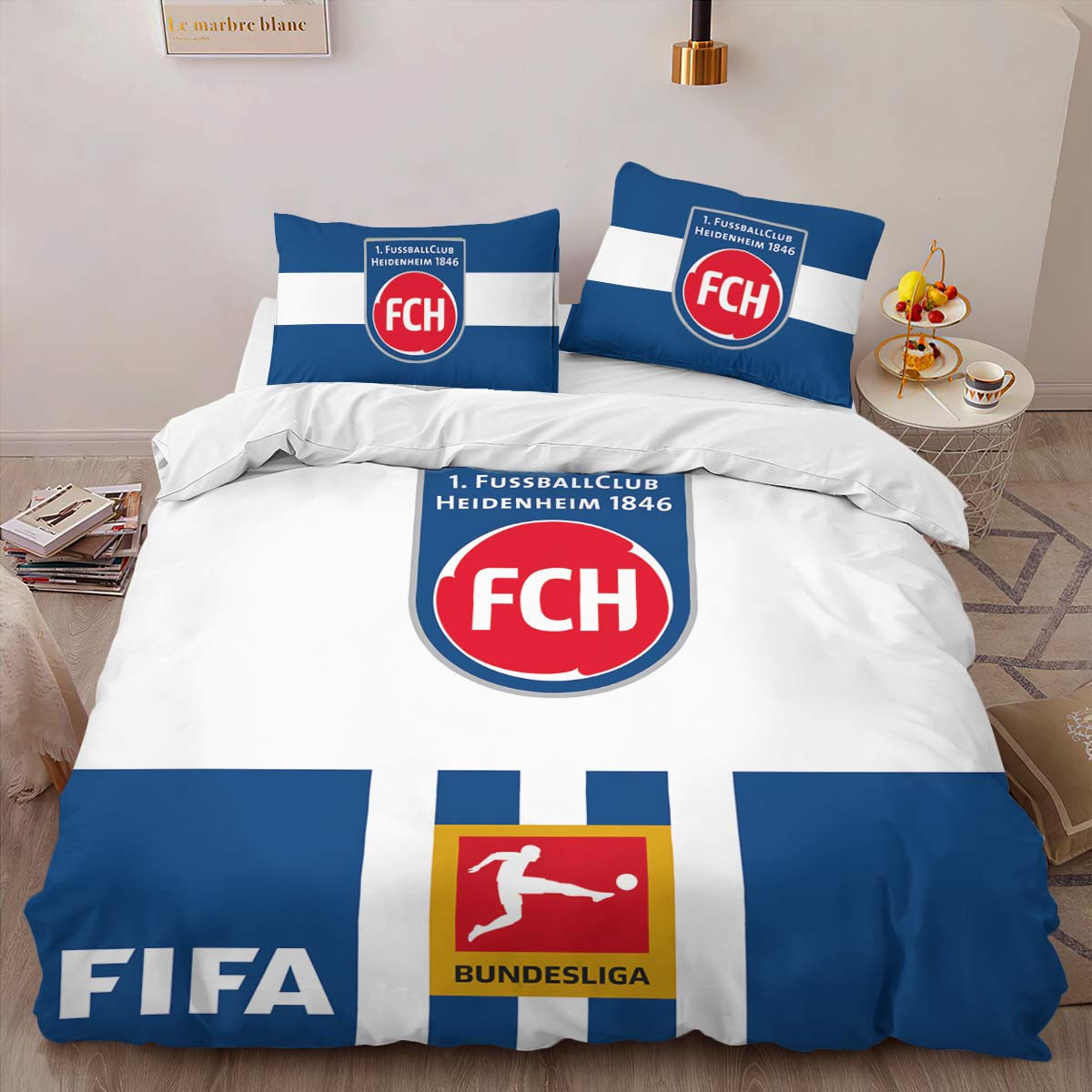 FC Heidenheim 1001 Bettwäsche - FCH Kinderbettwäsche