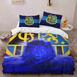 FC Saarbrucken blue background and Lion Bettwäsche - FCS Kinderbettwäsche