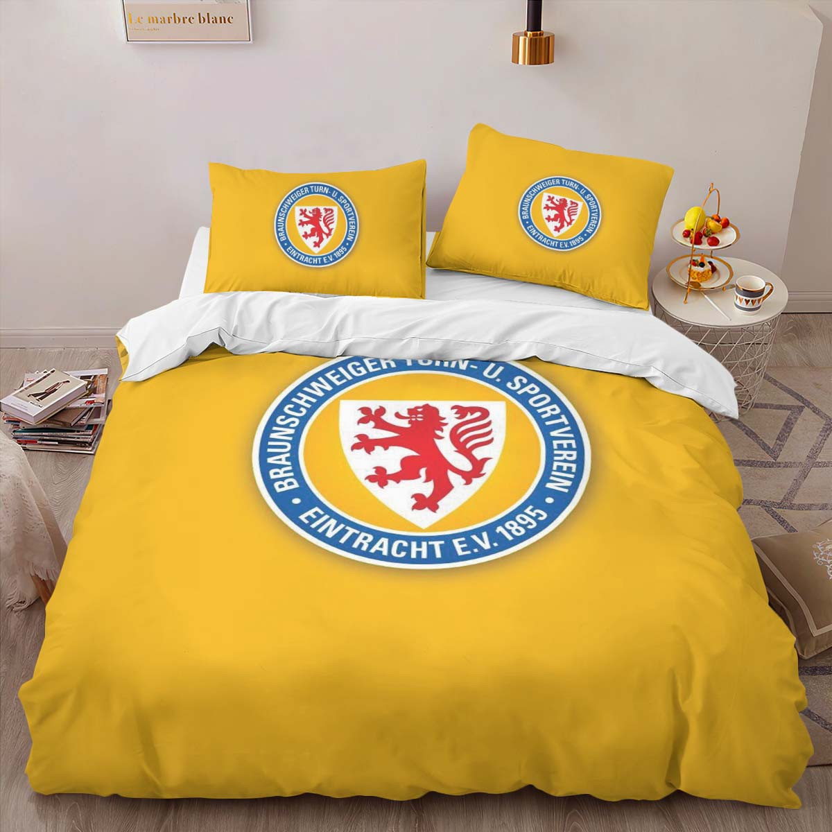 Eintracht Braunschweig Yellow 01 Bettwäsche - EBS Kinderbettwäsche