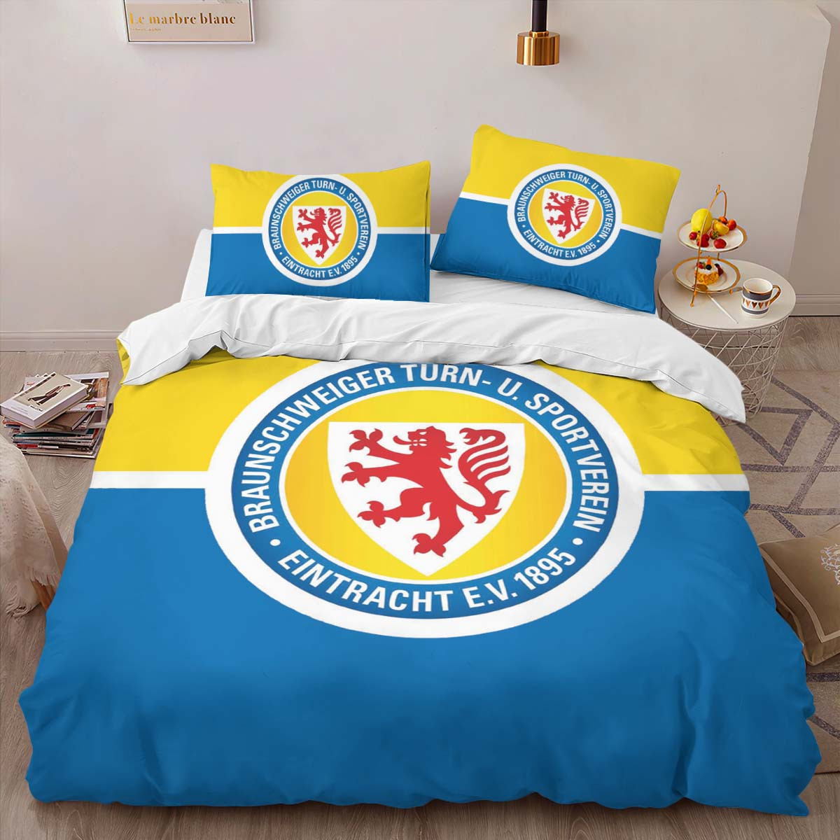 Eintracht Braunschweig Blue Yellow 05 Bettwäsche - EBS Kinderbettwäsche