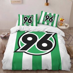 Hannover 96 green background 03 Bettwäsche - H96 Kinderbettwäsche