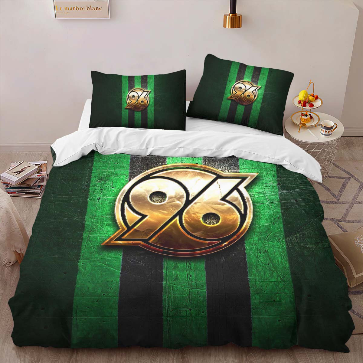 Hannover 96 green metal Bettwäsche - H96 Kinderbettwäsche