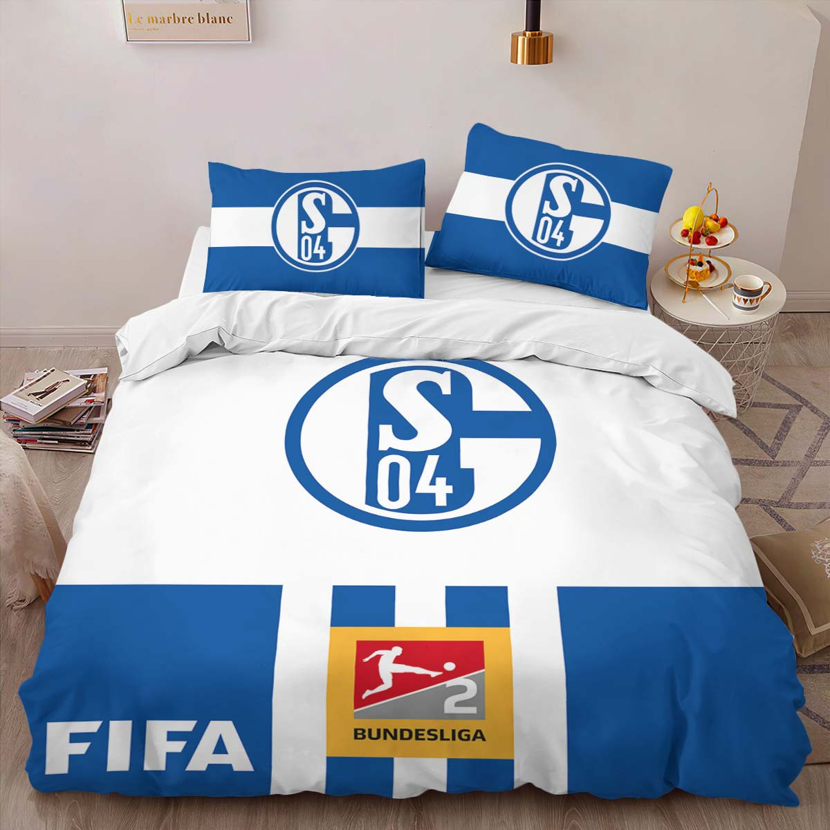 FC Schalke 04 special style 1001 Bettwäsche - S04 Kinderbettwäsche
