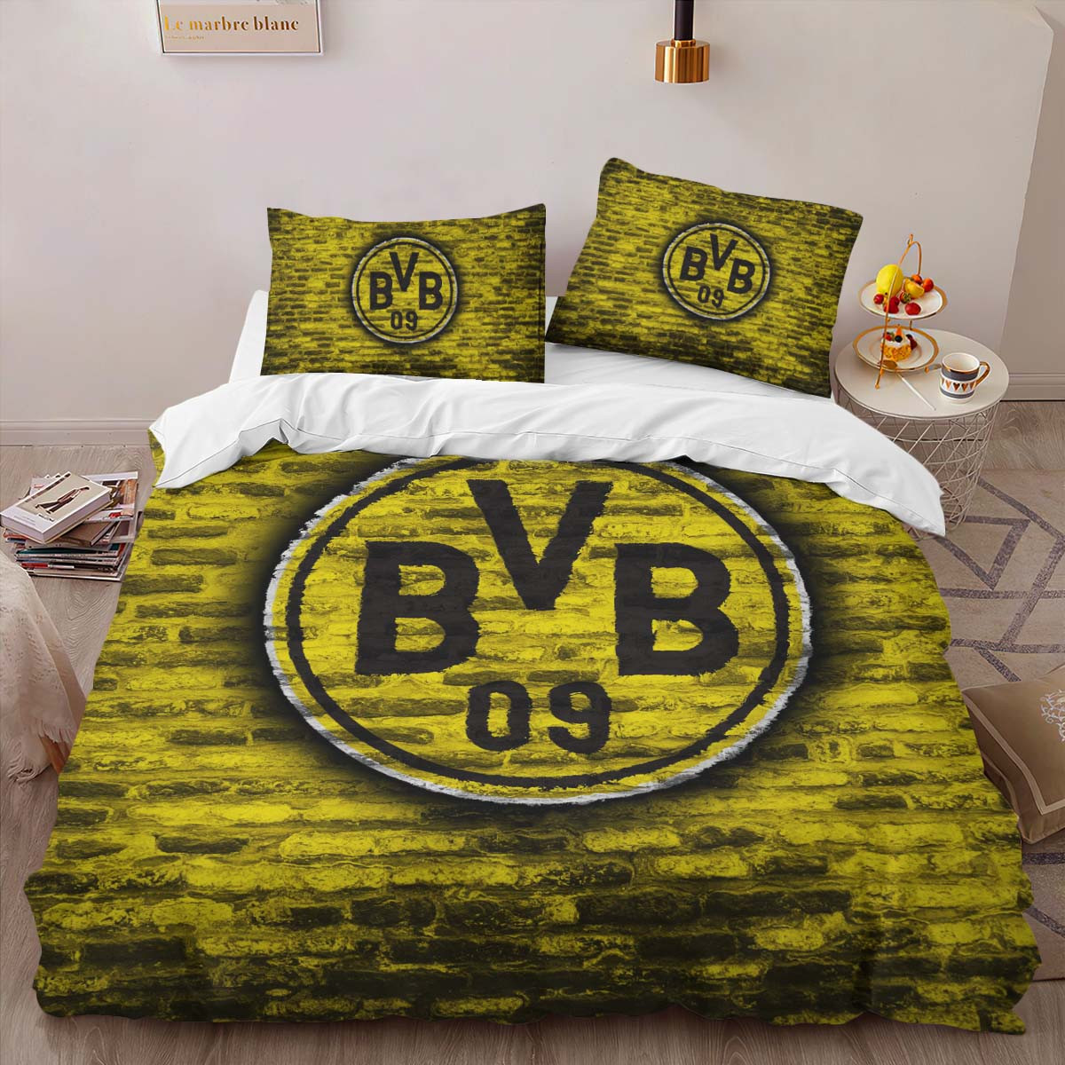 Borussia Dortmund Football Club Brick Bettwäsche - BVB Kinderbettwäsche