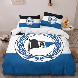 DSC Arminia Bielefeld Fc blue black white 02 Bettwäsche - DSC Kinderbettwäsche