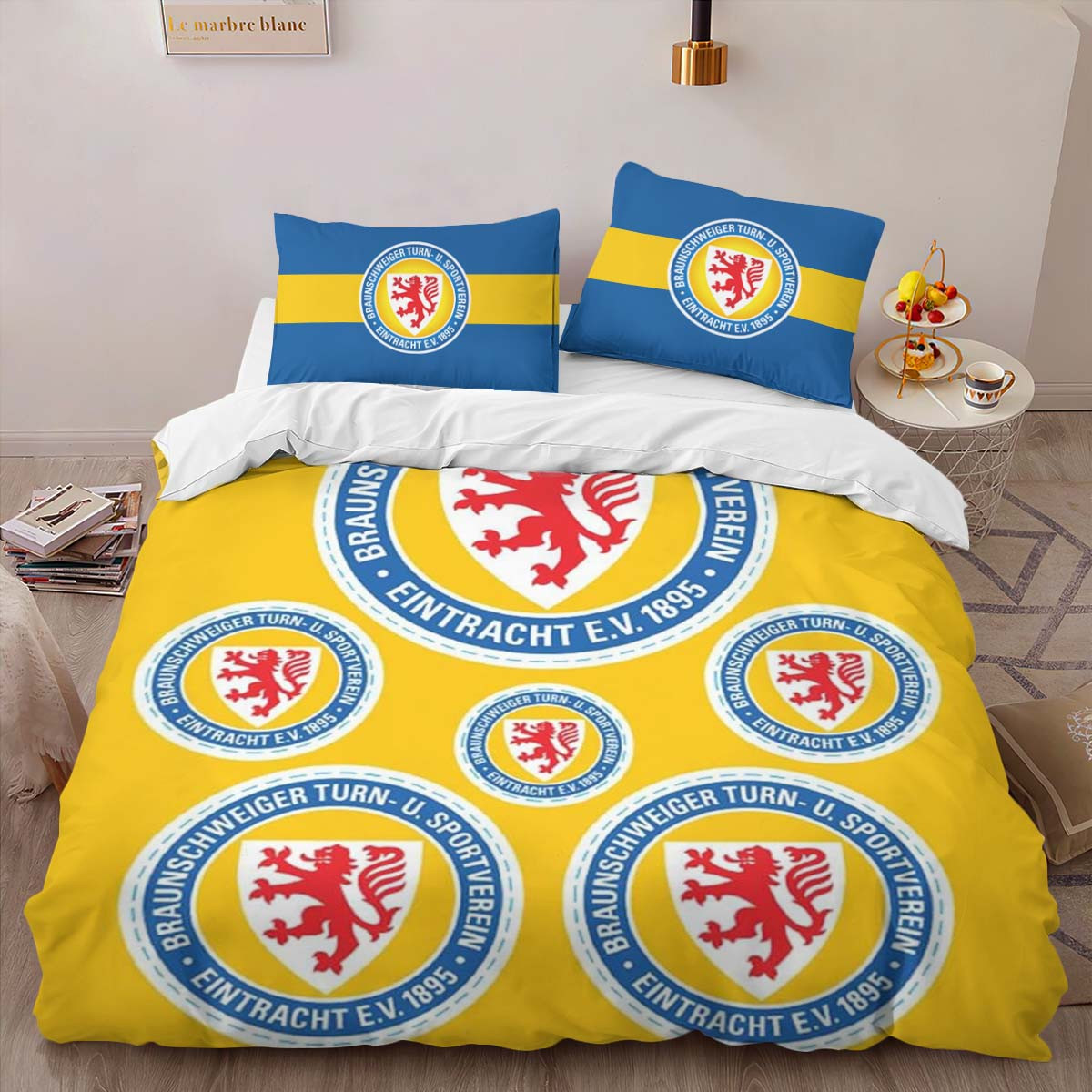 Eintracht Braunschweig Blue Yellow 12 Bettwäsche - EBS Kinderbettwäsche