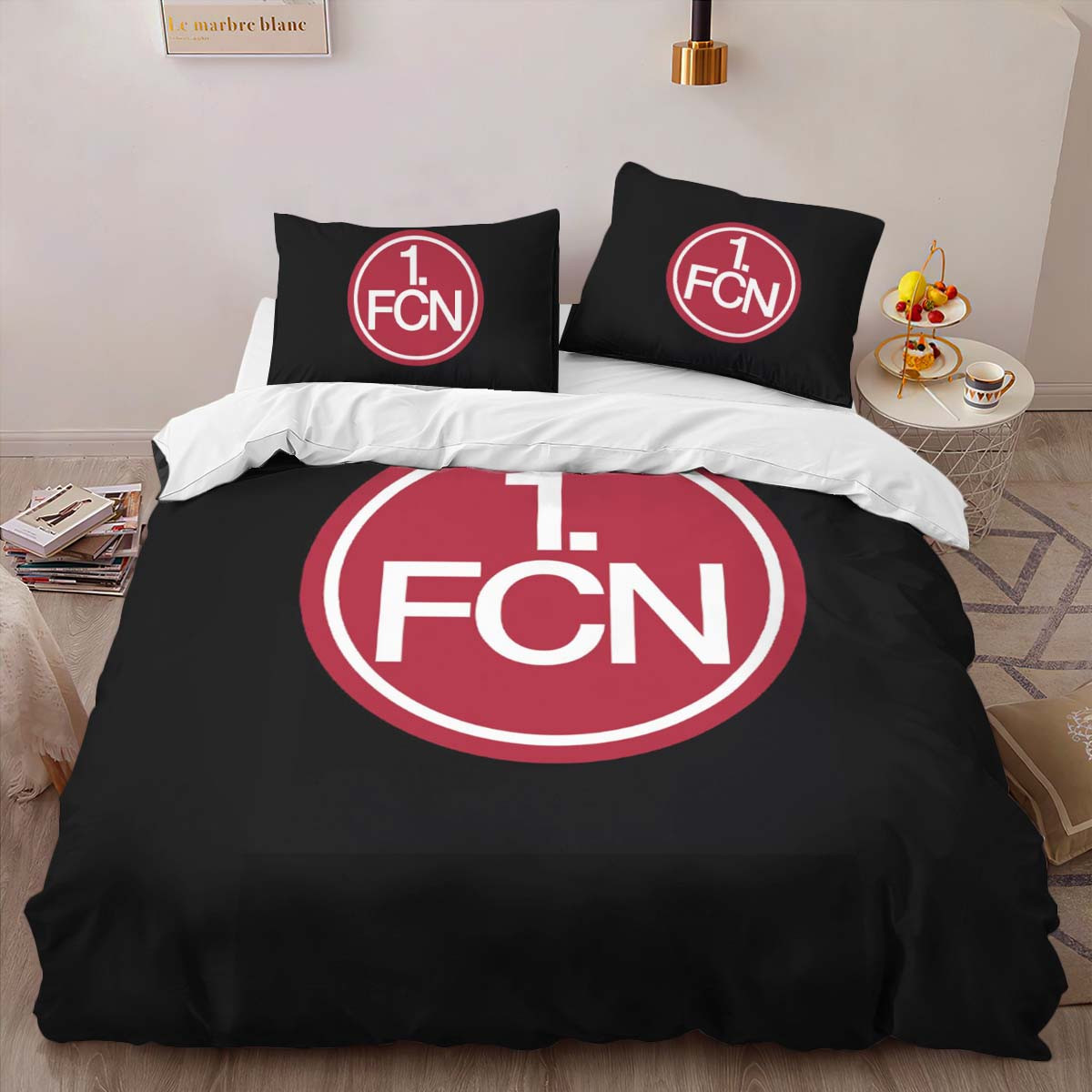 FC Nürnberg FCN black Bettwäsche - FCN Kinderbettwäsche
