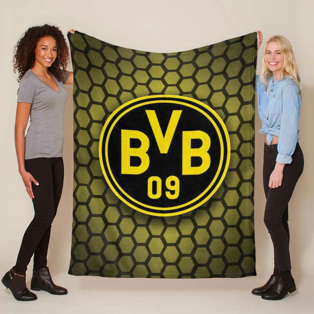 Borussia Dortmund BVB 23 Fleecedecke - Decke