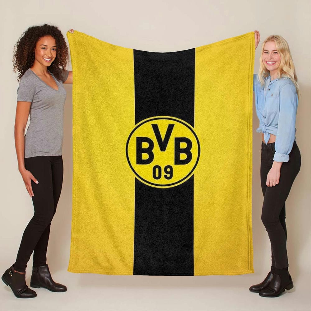 Borussia Dortmund BVB 28 Fleecedecke - Decke