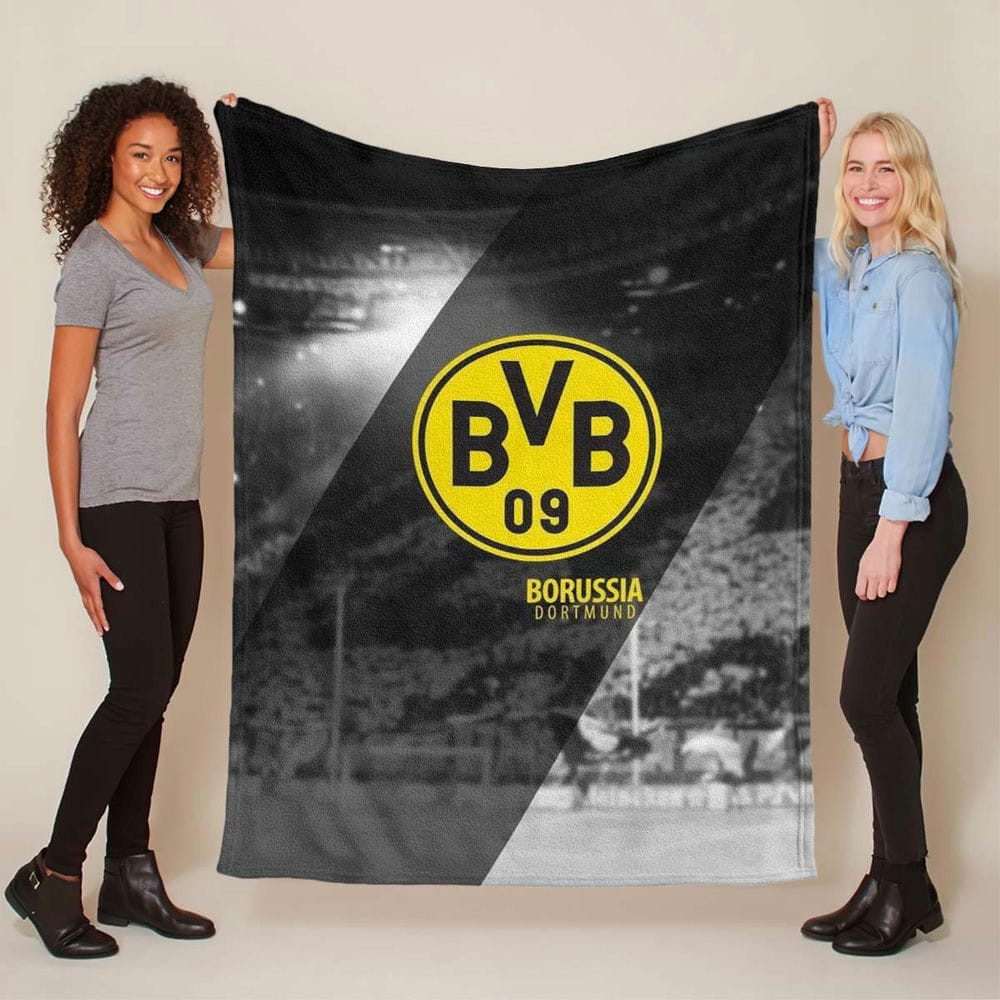 Borussia Dortmund BVB 24 Fleecedecke - Decke