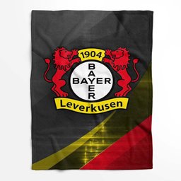 Bayer 04 Leverkusen Fußballmannschaft 1904 Fleecedecke - Decke 2