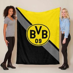 Borussia Dortmund BVB für Fans 01 Fleecedecke - Decke